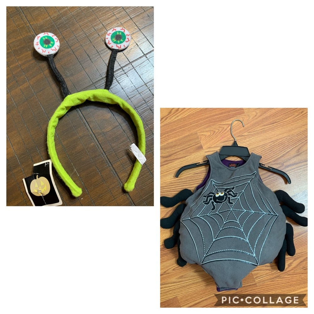 palace happy Halloween costume spider baby